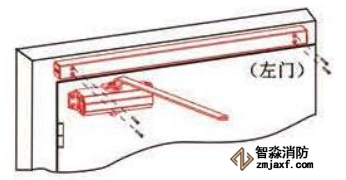 拉門面電動(dòng)閉門器安裝方法
