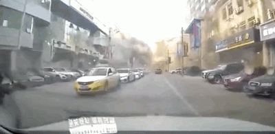 沈陽燃?xì)獗ㄊ鹿?鄰居拍下爆炸瞬間家貓被震彈